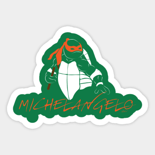 Michelanglo - TMNT Sticker